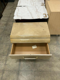 Small Light Tan 2 Drawer Dresser