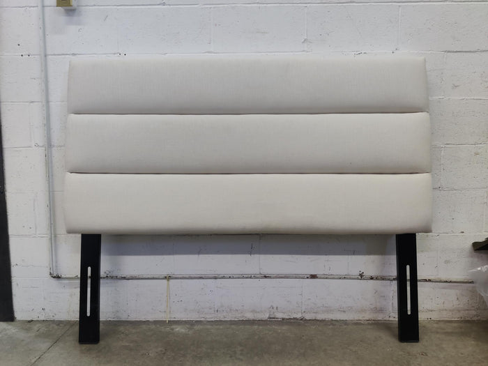 Off-White Upholstered Headboard