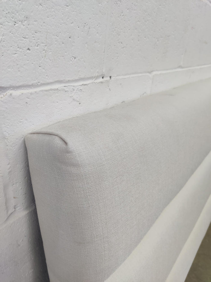 Off-White Upholstered Headboard