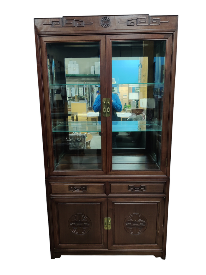 Oriental Style Display Cabinet