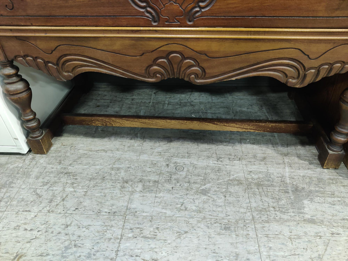 Wooden China Cabinet with Drawer