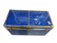 Blue Union Steamer Trunk