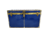 Blue Union Steamer Trunk