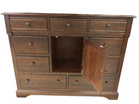 Classic Dark Dresser & Storage Cabinet