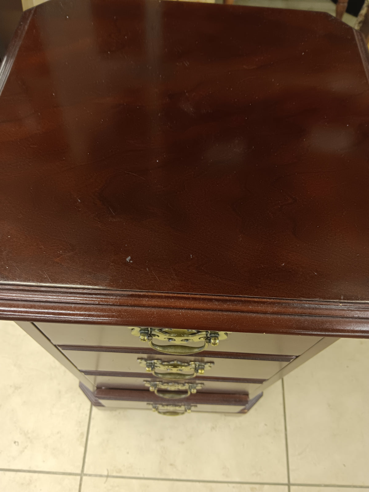 The Sklar-Peppler Hallway Cabinet & Mirror - 2 Piece