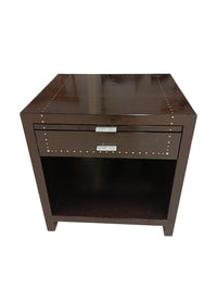 Espresso 1-Drawer End Table