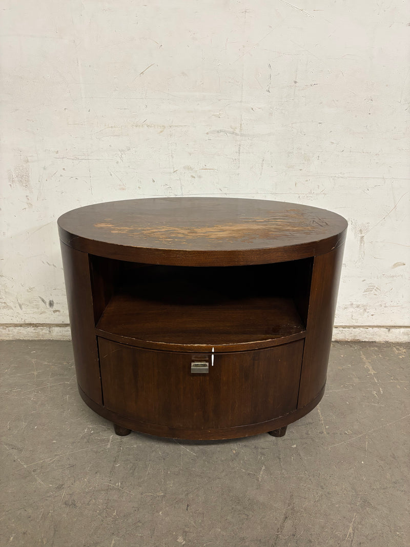 Simply Modern Brown Nightstand