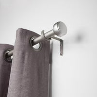 1"  Drapery Curtain Rod - Nickel