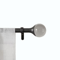 ORBA 1-Inch Curtain Rod in Matte Black