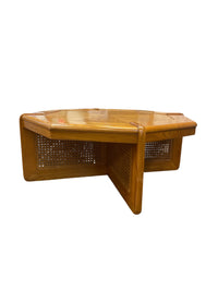 Octagon Wood Coffee Table