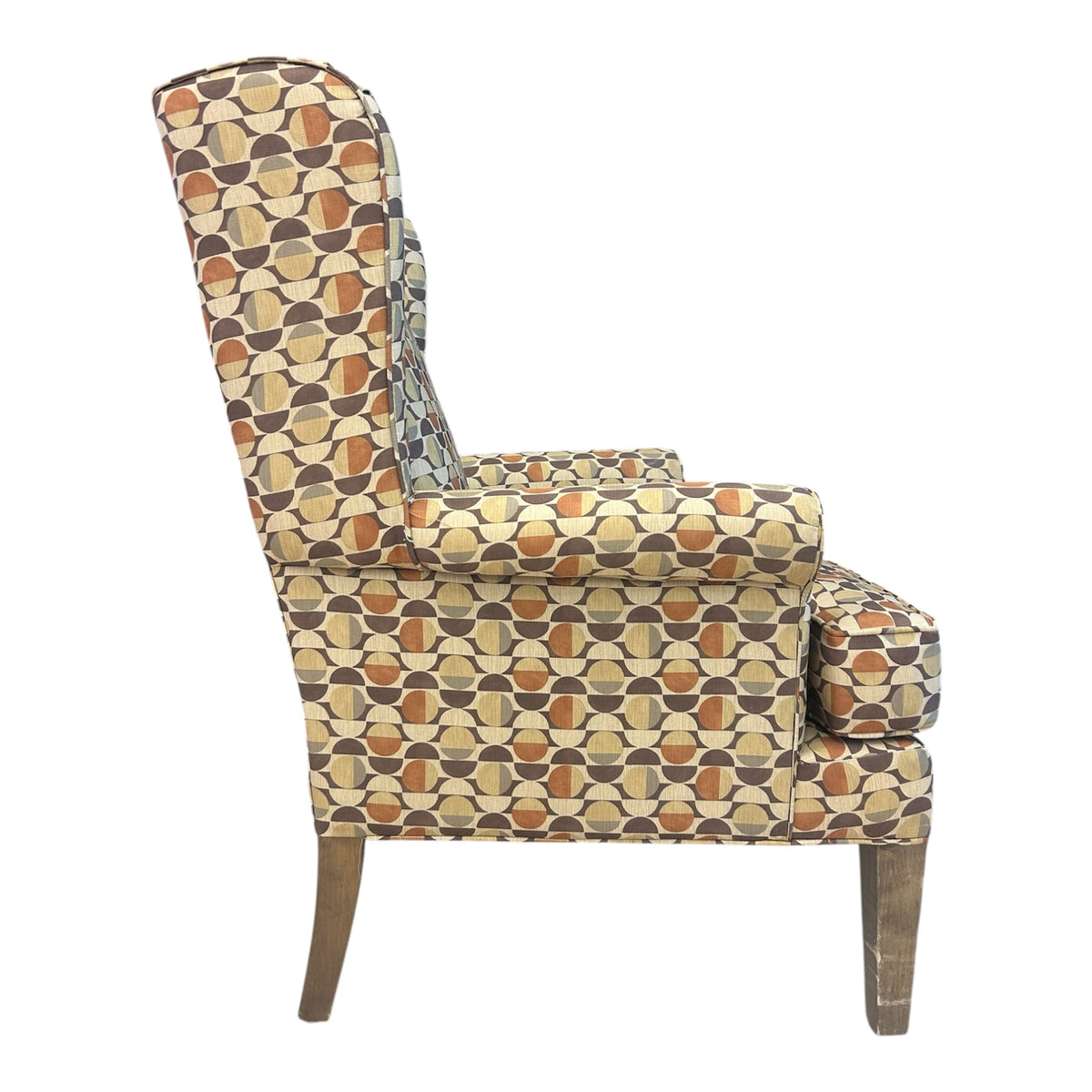 Charlotte Wing Back Chair & Ottoman Set