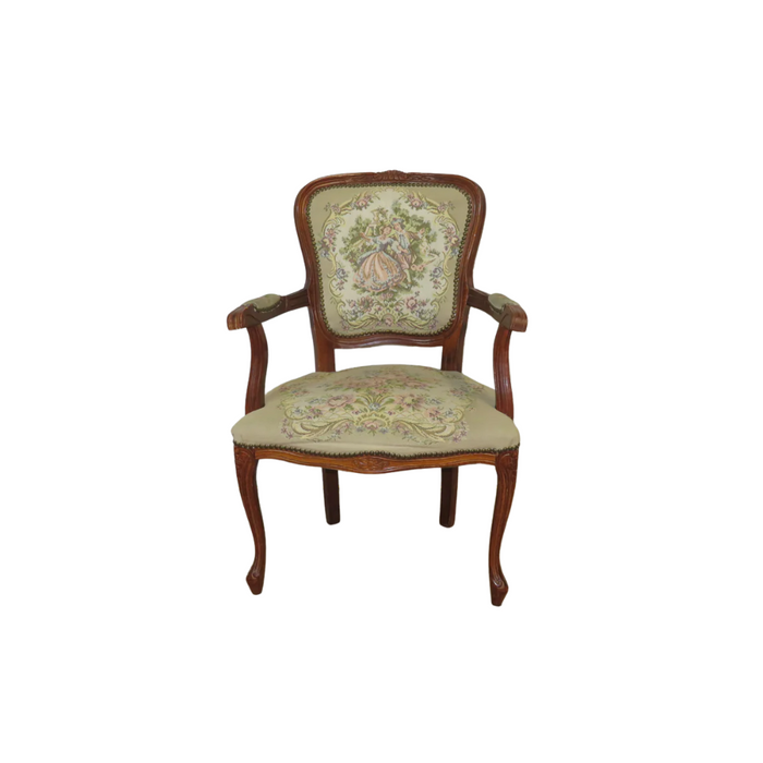 23"W Vintage Wooden Chair