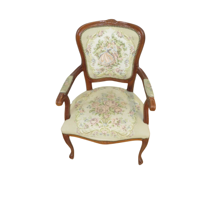 23"W Vintage Wooden Chair