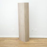 10x62x15-inch Matte Walnut Linen Tower Cabinet