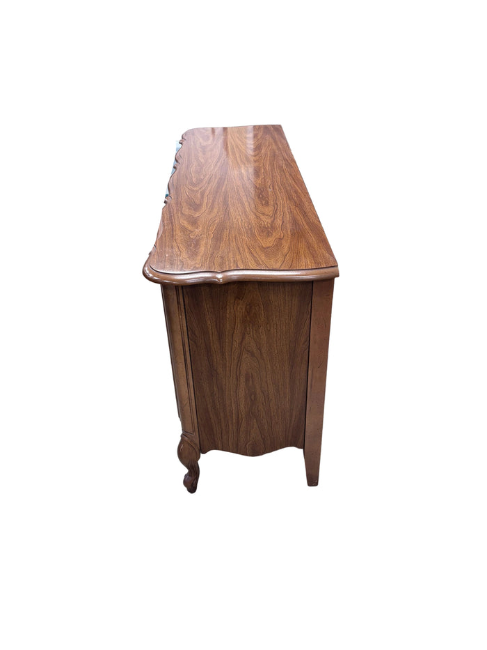 Vintage French Provincial Buffet with 2 Drawers