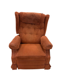 Mid-Century Modern Orange Recliner