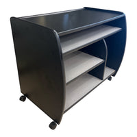 Black Rolling Desk
