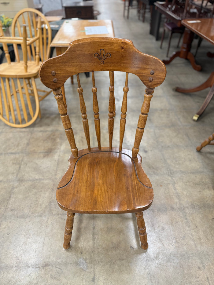 Dark Caramel Brown Dining Set