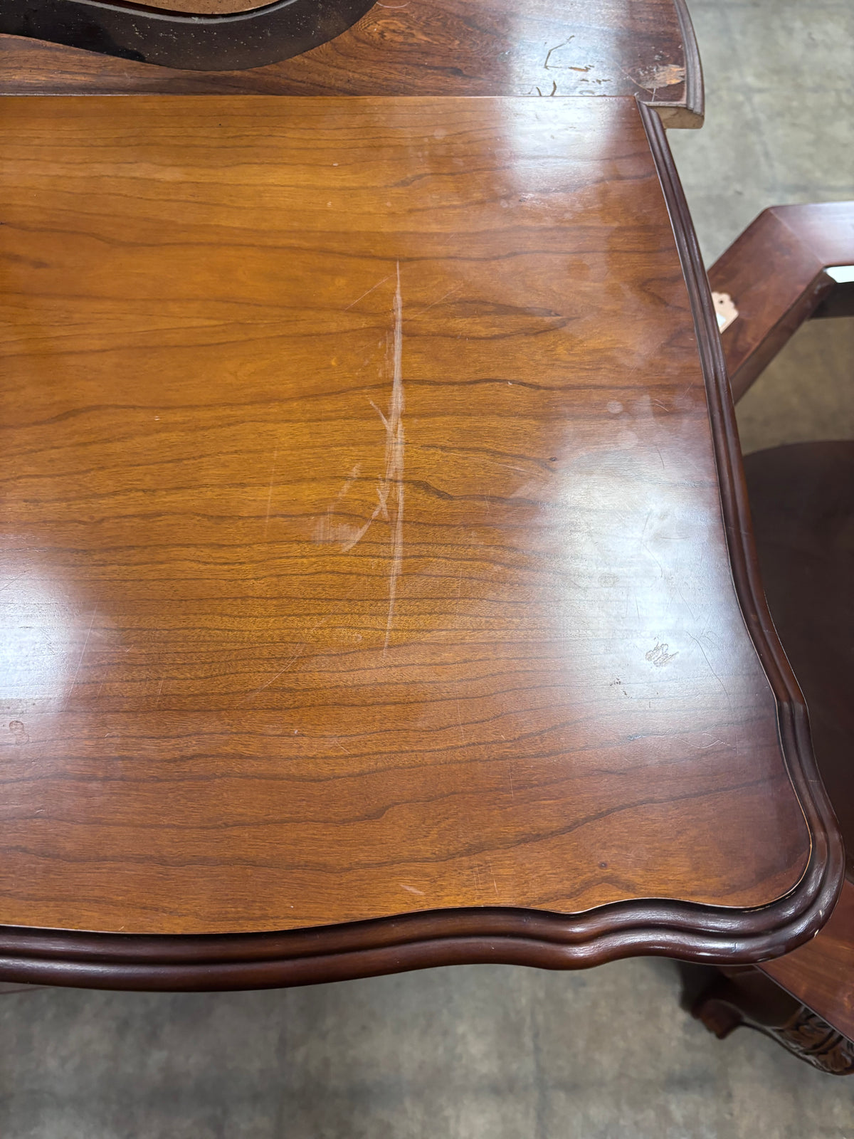 Vintage French Provincial-Style Wood Buffet