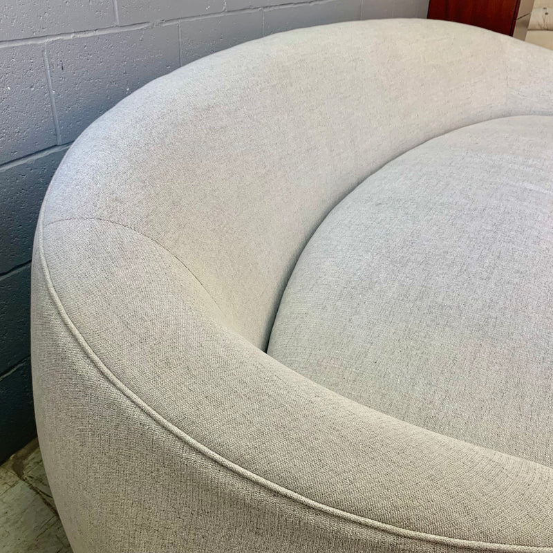 100-Inch Grace Curved Upholstered Sofa