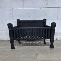 Wrought Iron Fireplace Crate