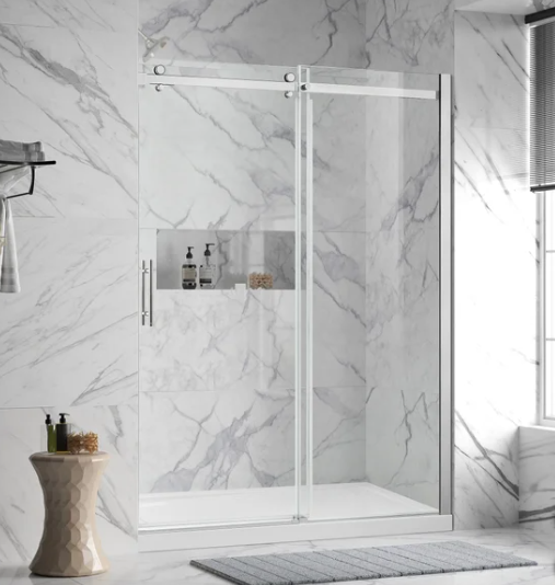 Elias 60 in Alcove Shower Kit