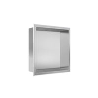 12-inch Square Recessed Shower Niche in Polished Chrome MH8088PC
