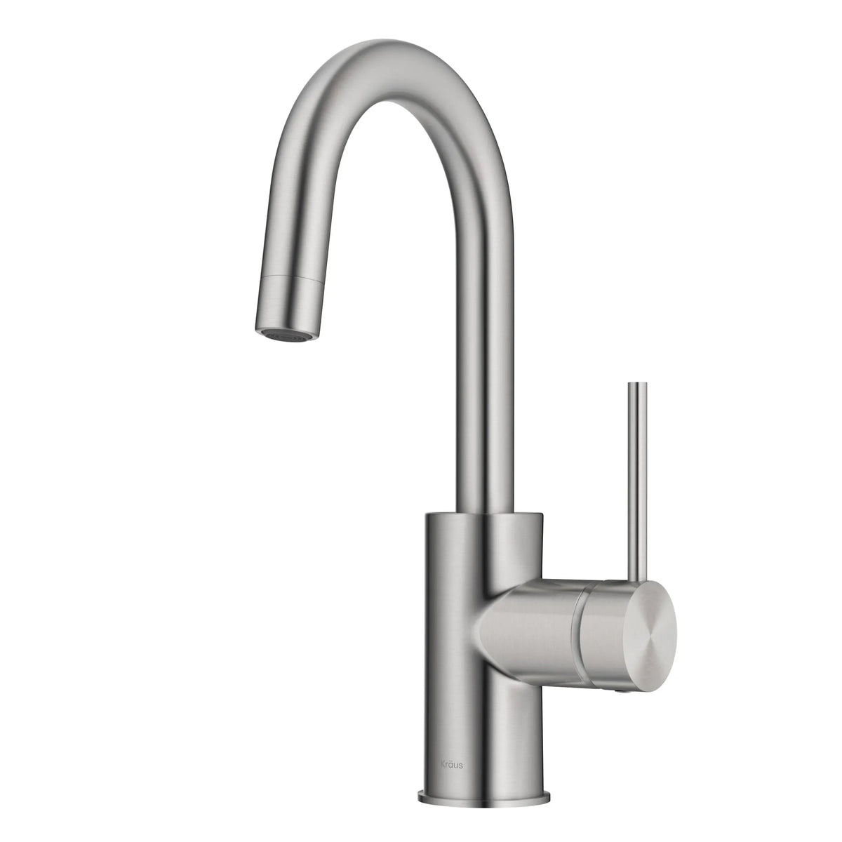 Stainless Steel Single-Handle Kitchen Faucet