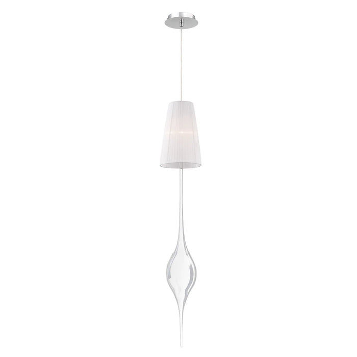 Aqua One Light PENDANT in Chrome
