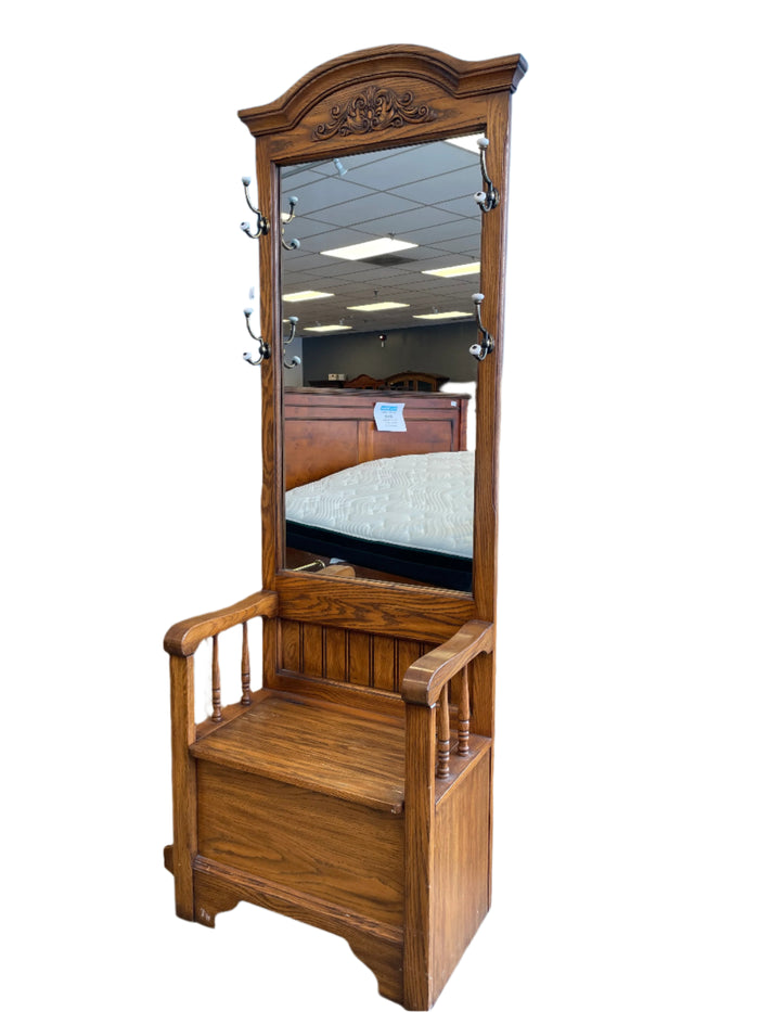 Mudroom Bench with Mirror