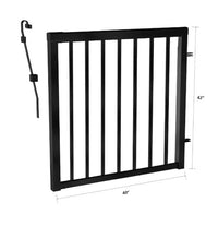 Peak RailBlazers Picket Gate (Black)