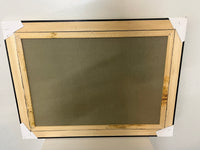 Framed Rustic Countryside Landscape Painting