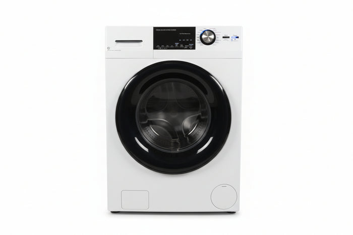 GE 24-Inch 2.4 cu. ft.Capacity Front Load Washer/Condenser Dryer Combo in White