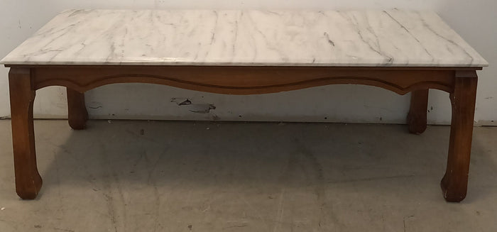 Coffee Table with Marble Top