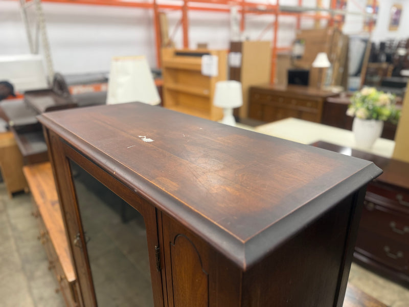 Antique Hutch Cabinet with Castors