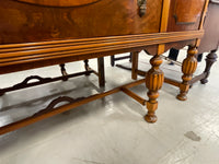 Vintage Honey Brown Sideboard W/Drawers