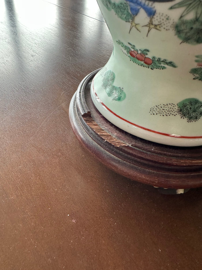 Ceramic Ginger Jar Lamp