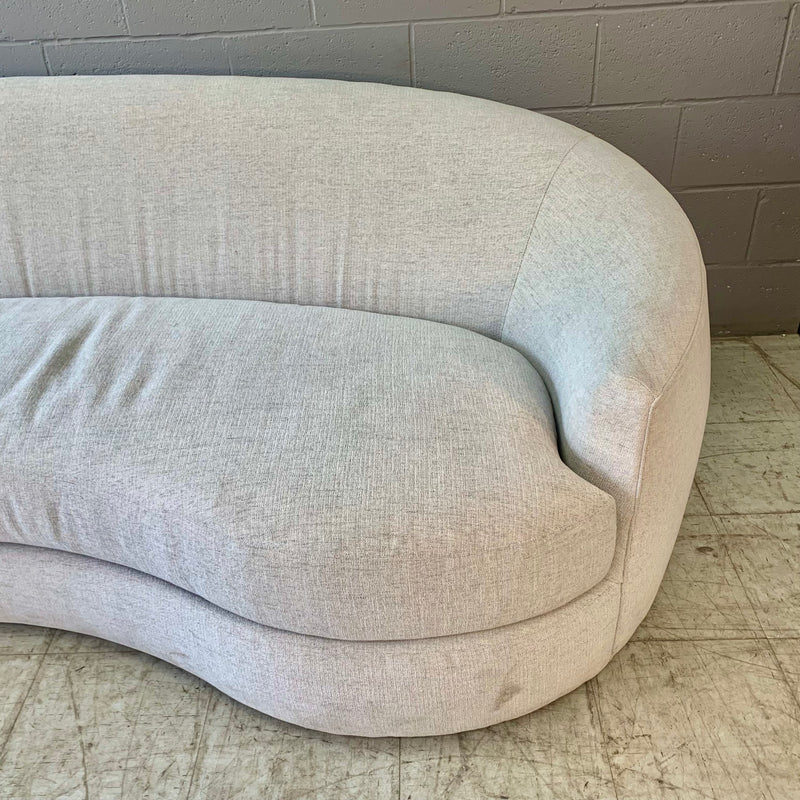 100-Inch Grace Curved Upholstered Sofa