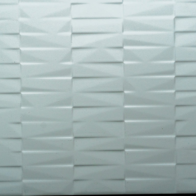 12" X 36" Azulev Matte White Ceramic Tile