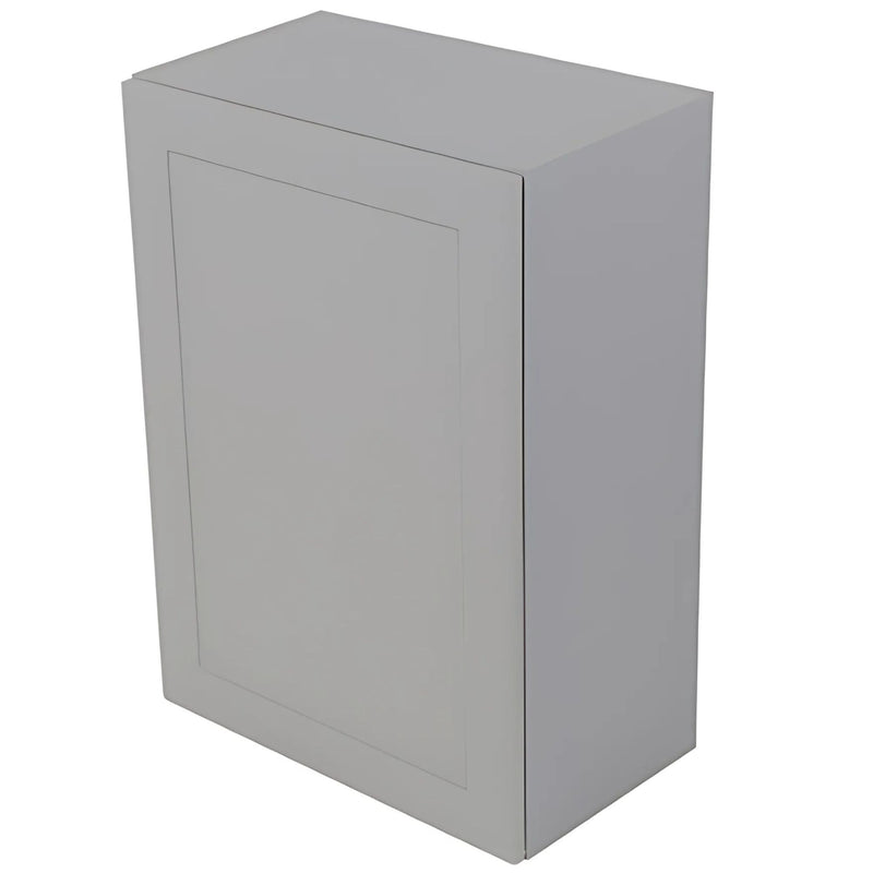 Edson 30-Inch H Shaker Style Assembled Kitchen Wall Cabinet in Grey