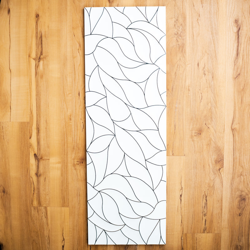 12" x 36" Brooklyn Ceramic White Wall Tiles