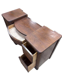 Antique Art Deco Waterfall Vanity Set