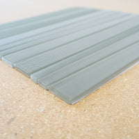 12x12-inch Glass Mosaic Tiles in Dark Taupe 13.6 sq. ft. (14pcs)