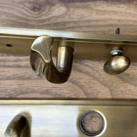 Right-Handed Brass Door Lever Set with Thumb Turn, 8525BOSSEMRHUS5
