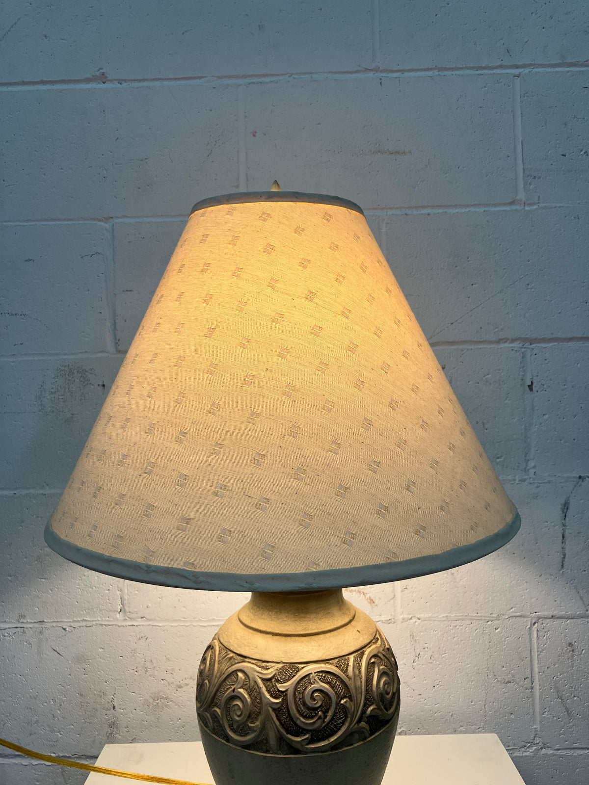 Grey Base Lamp