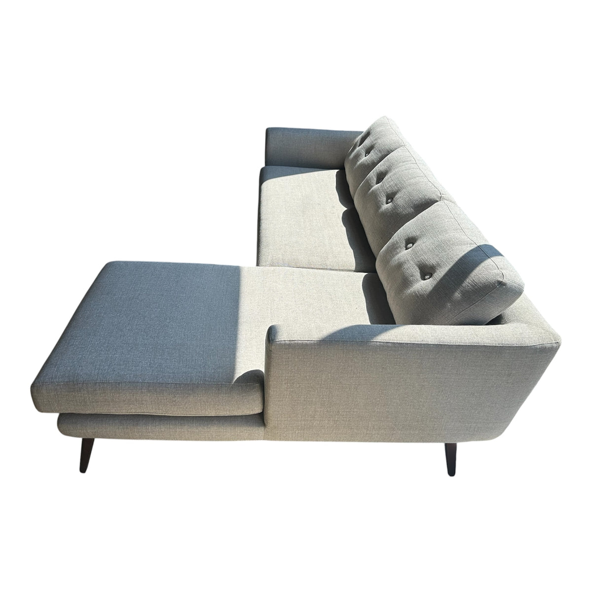 Tamero Grey Sofa with Chaise