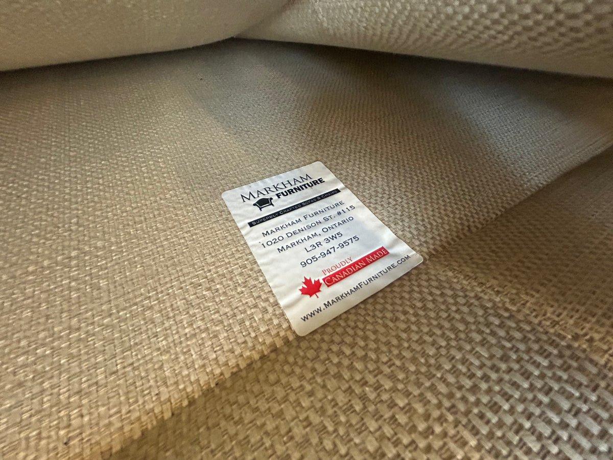 Markham Cream Loveseat Sofa