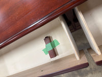 Sibu Transitional Cherry Solid Wood 6-Drawer Dresser