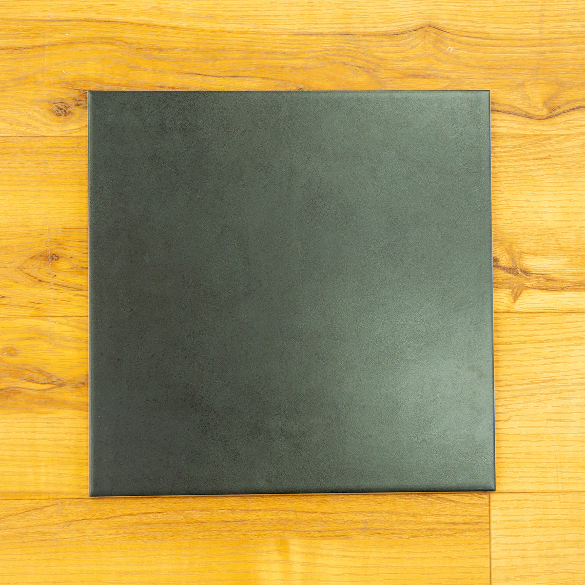 13" X 13" Metropol Black Ceramic Floor Tiles