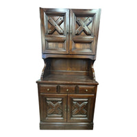 Dario Dark Wood Hutch